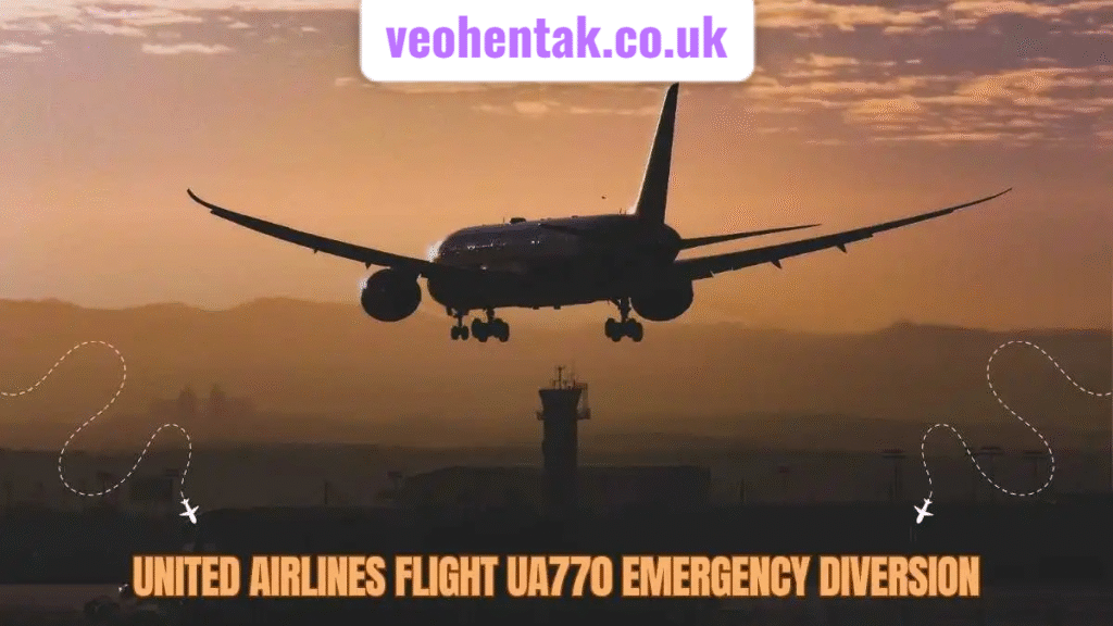 United Airlines Flight UA770 Emergency Diversion
