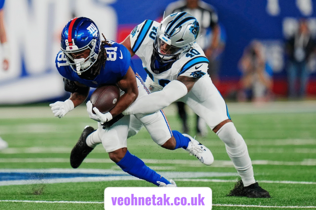 New York Giants vs Carolina Panthers Match Player Stats