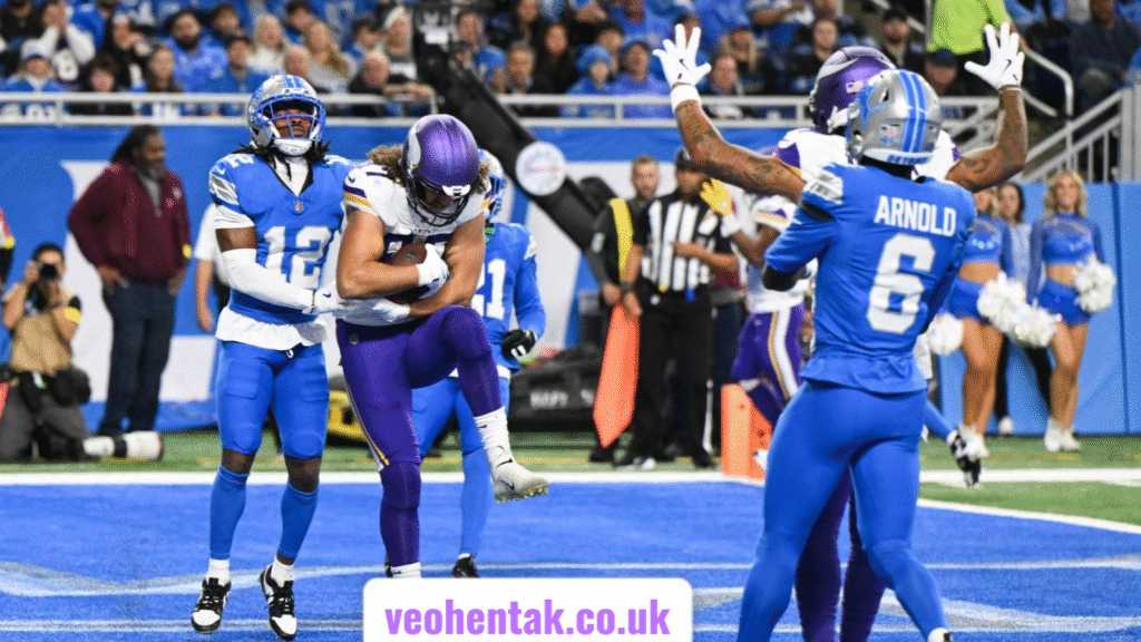 minnesota vikings vs detroit lions match player stats